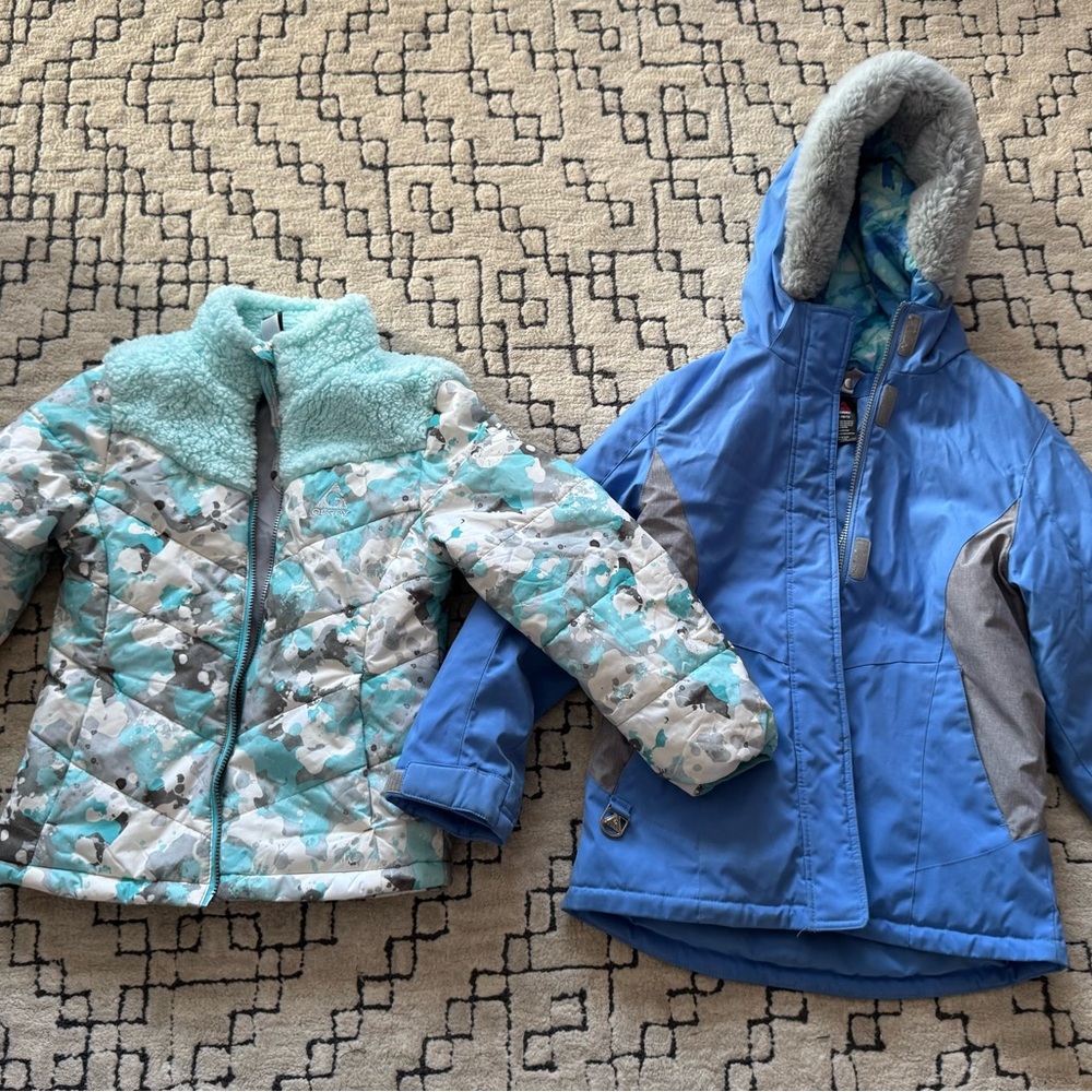 Gerry Weber 3-in-1 Coat - Turquoise, Blue and Gray